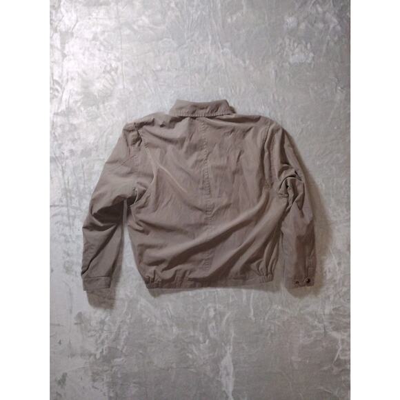 London Fog Mens Jacket Full Zip Long Sleeves Light Gray Inside Pockets Size M - Picture 3 of 15